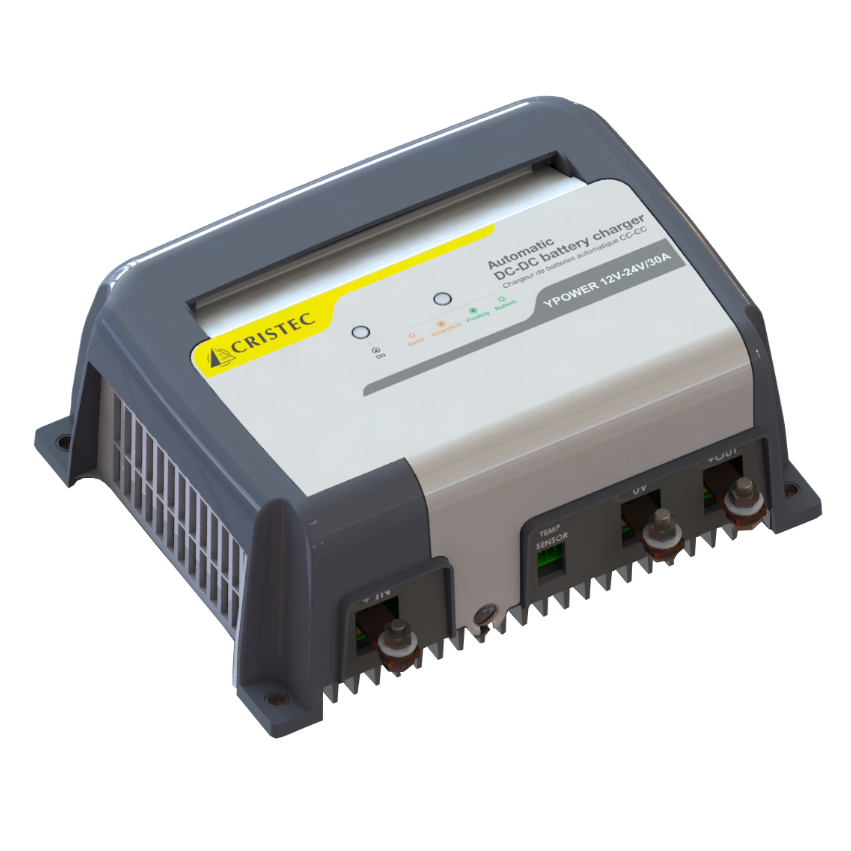 Cristec YPOWER DC–DC 12V–24V/30A